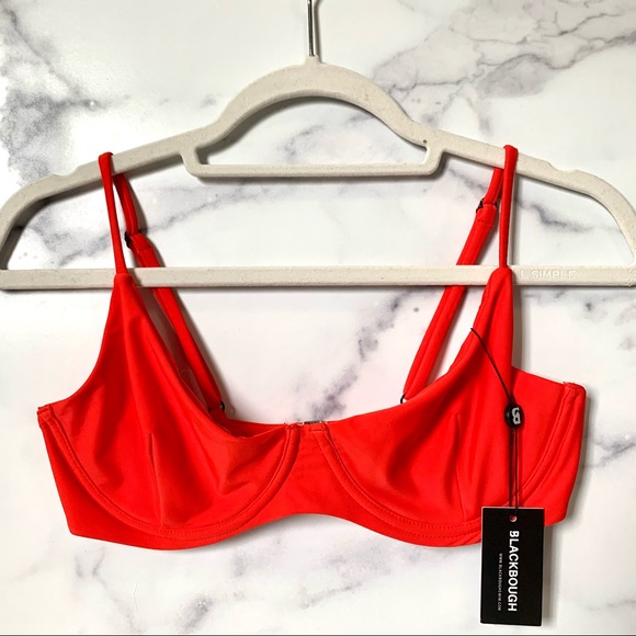 ❗️SOLD❗️Blackbough red Willow bikini top - Picture 5 of 12